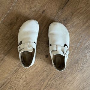 White Birkenstock Londons